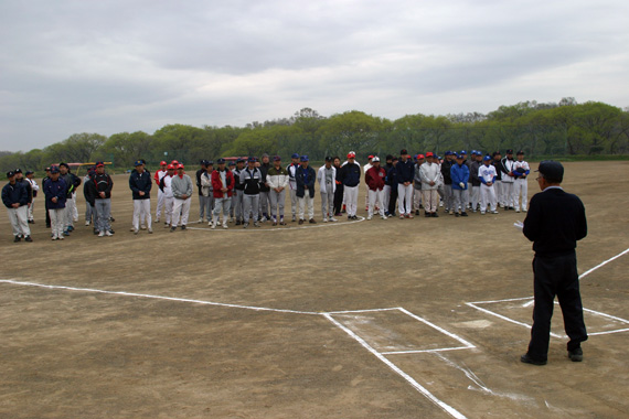 大会参の選手たち