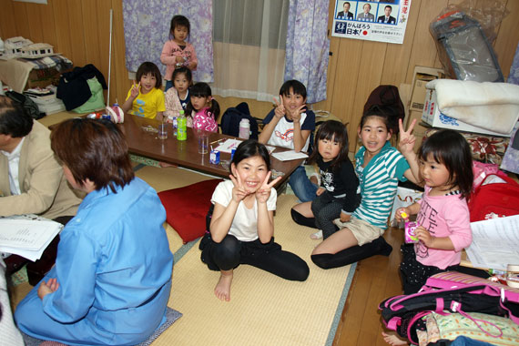 総会に来ていたお子様たち