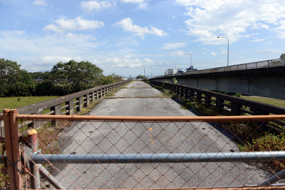 長塚橋と新鬼怒川橋