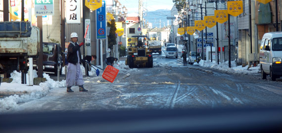 本当の「除雪」作業